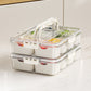 8 Grid Divided Snack Box Food Storage Container Organizer