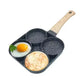 Nonstick 4-Cup Egg & Pancake Pan for Gas or Induction Stoves