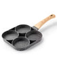 Nonstick 4-Cup Egg & Pancake Pan for Gas or Induction Stoves